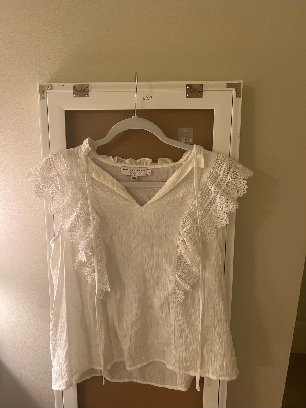 Molly Bracken white top